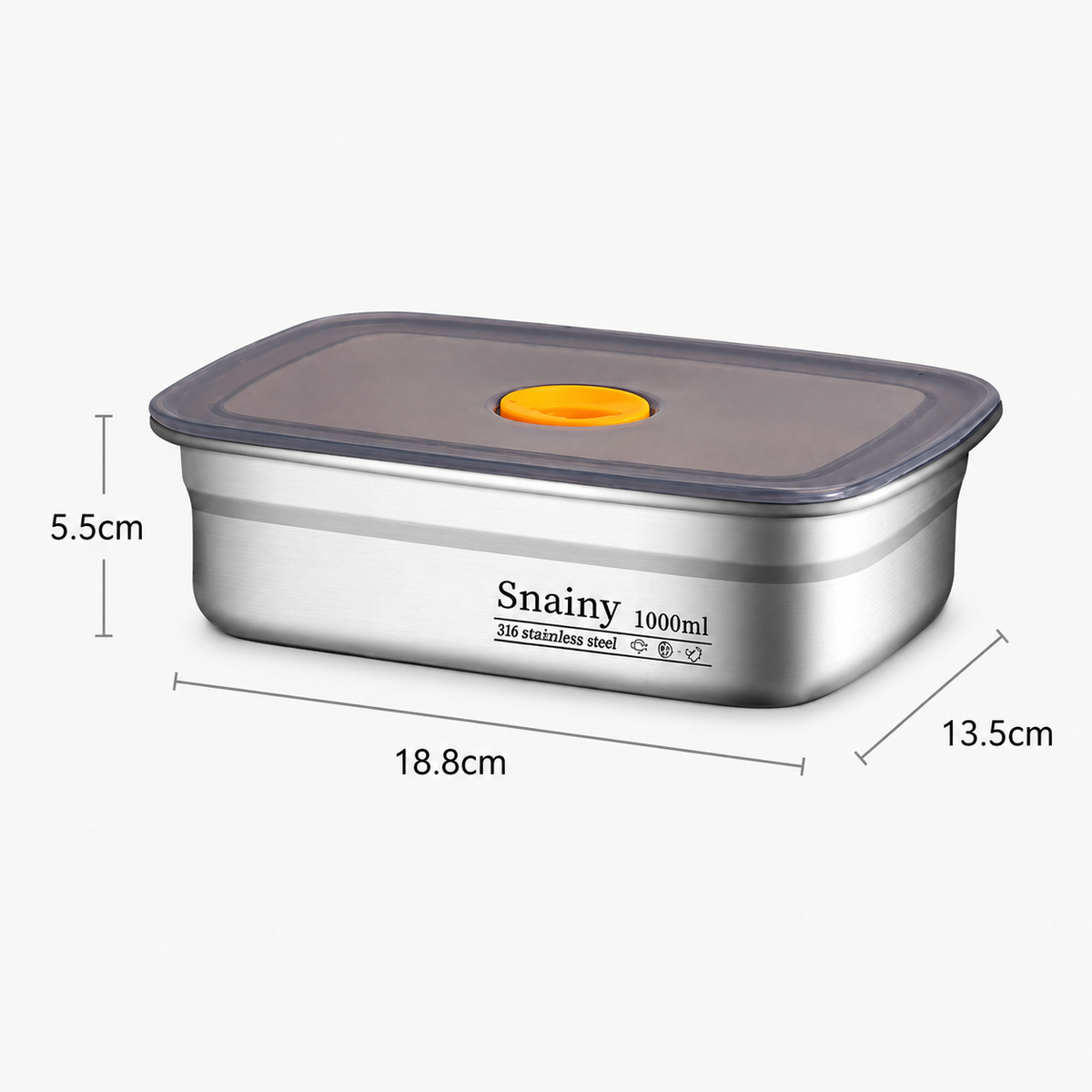 SnainyBox™ 316 – Caixas Herméticas Premium
