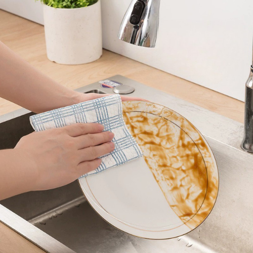BestSeller™ - Pano de Cozinha em Rolo, Não Solta Fiapos, Não Absorve Óleo, Pano Especial para Cozinha, Uso a Seco e Úmido, Pano Multiuso