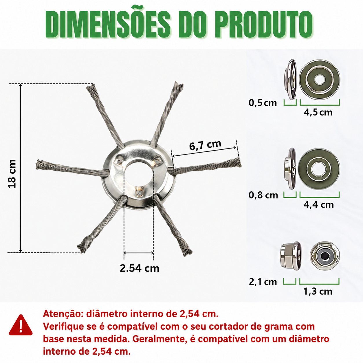 A Cabeça Do Cortador Tem 6 Ramos Tecidos Com Fio De Aço Resistente