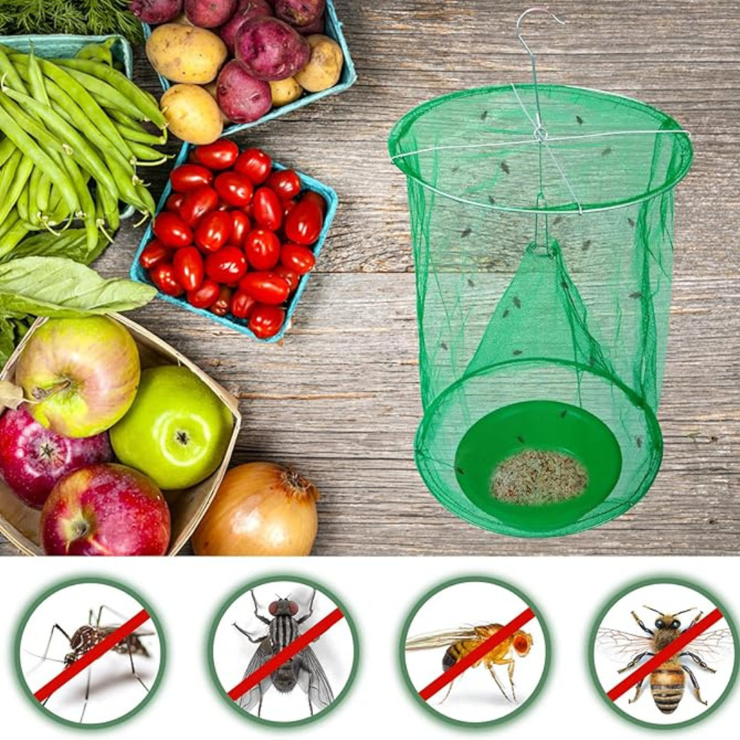 Armadilha Multiusos Reutilizável Para Gado, Quintas, Casas - Não São Necessários Produtos Químicos