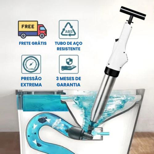 Desentupidor de Esgotos de Alta Pressão Ultra Burst