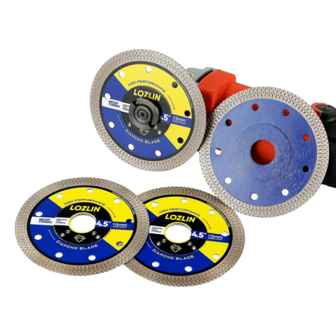 Disco Diamantado Fino para Cortes Limpos em Azulejo, Cerâmica e Mármore