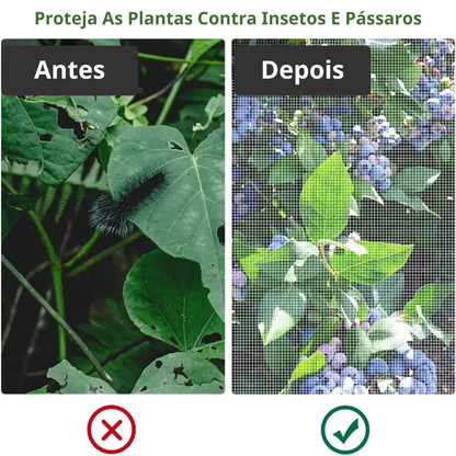Sacos De Malha Respiráveis Reutilizáveis Para Proteção De Frutas E Vegetais – Proteja Contra Insetos, Moscas-Das-Frutas E Pássaros (TH)