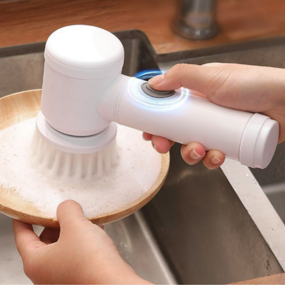 Escova Elétrica 3 em 1 – Potente, Compacta e Fácil de Usar para a Limpeza Doméstica