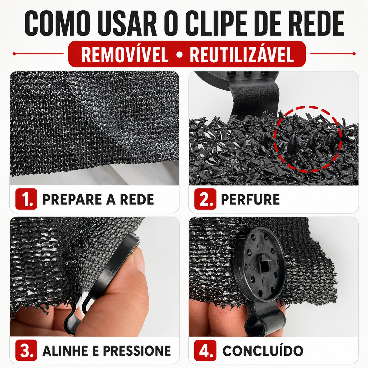 A REDE SOLTA-SE COM O VENTO? PRENDA-A EM SEGUNDOS — SEM NÓS COMPLICADOS.