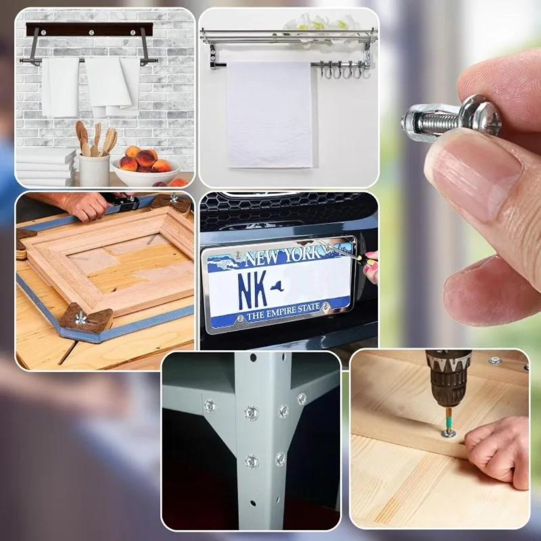 🔩 PARAFUSO DE EXPANSÃO M6 × 25 – FIXAÇÃO MAIS FIRME DO QUE PARAFUSOS COMUNS