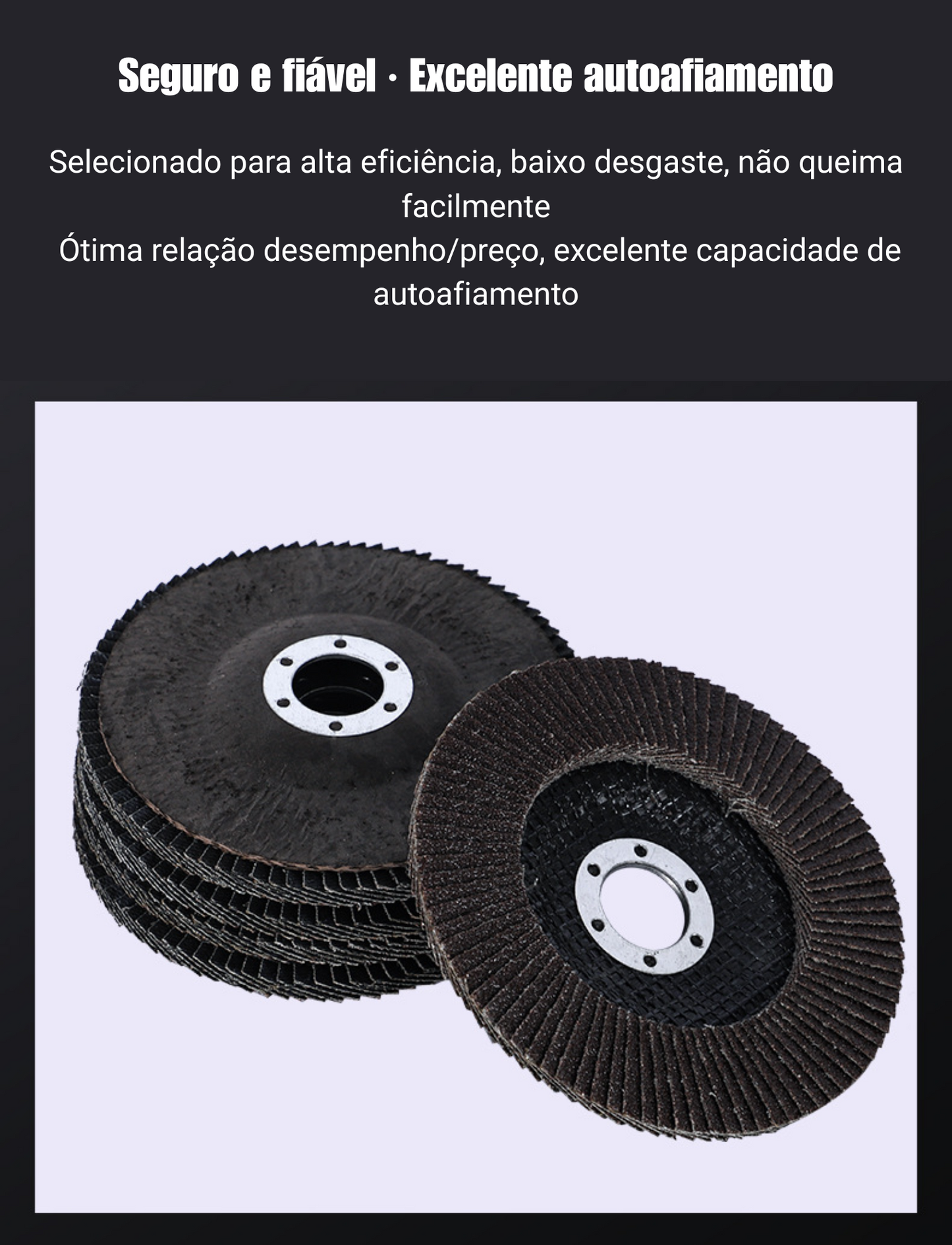 Disco flap 75 mm #80 – Um disco só, resolve vários trabalhos