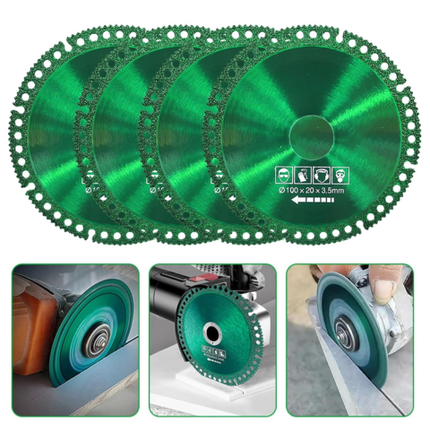 Disco de Corte e Desbaste Indestrutível em Diamante – Um Disco, Todos os Materiais