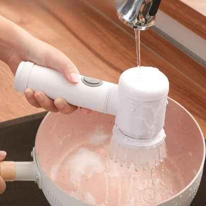 Escova Elétrica 3 em 1 – Potente, Compacta e Fácil de Usar para a Limpeza Doméstica