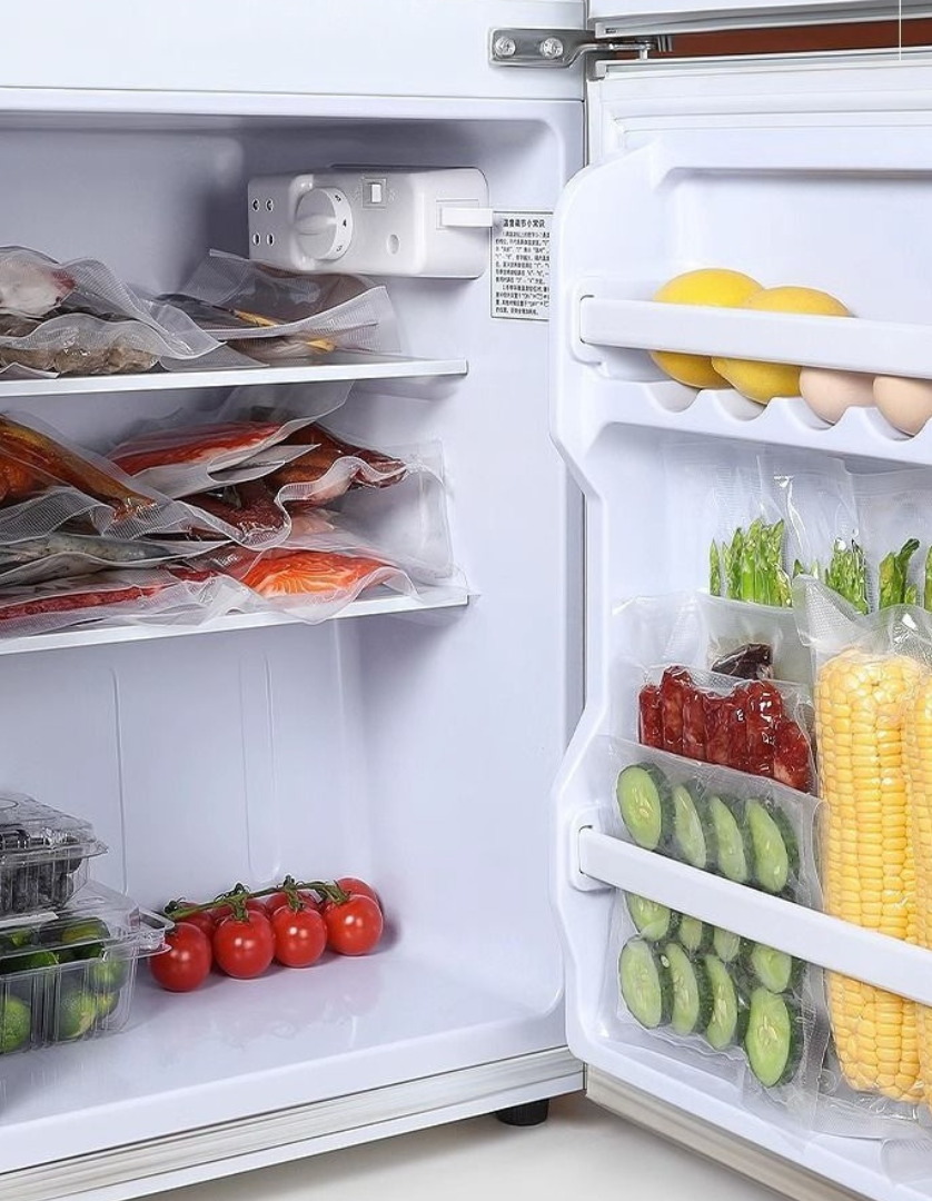 Seladora a Vácuo para Alimentos para a Conservação Prolongada de Alimentos — Inclui 100 Sacos a Vácuo Gratuitos