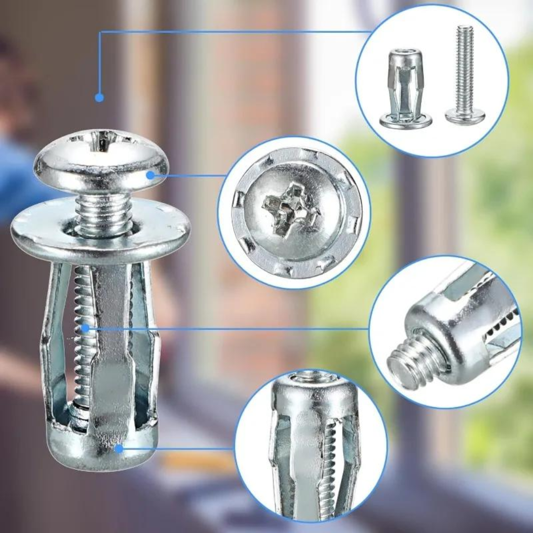 🔩 PARAFUSO DE EXPANSÃO M6 × 25 – FIXAÇÃO MAIS FIRME DO QUE PARAFUSOS COMUNS