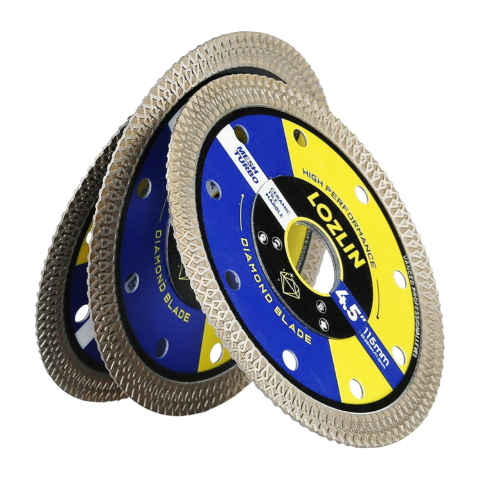 Disco Diamantado Fino para Cortes Limpos em Azulejo, Cerâmica e Mármore