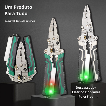 Detector De Tensão E Alicate Elétrico Multifuncional