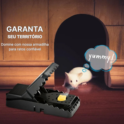 BestSeller™ - Armadilha de Prensar para Ratos – Armadilha Robusta e de Alta Resistência