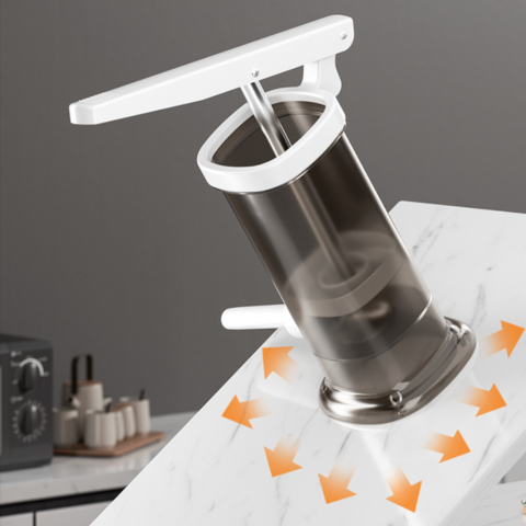 Máquina manual para fazer enchidos em casa