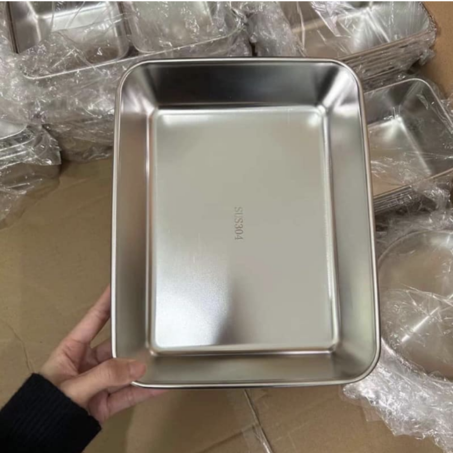 TABULEIRO PREMIUM EM AÇO INOXIDÁVEL 304 - Mantém os alimentos frescos até 5× mais tempo