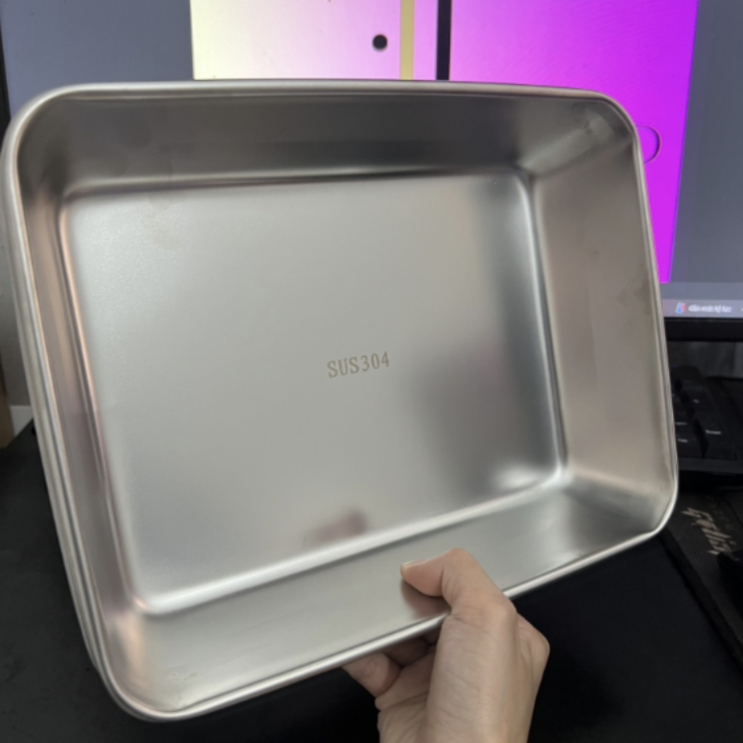 TABULEIRO PREMIUM EM AÇO INOXIDÁVEL 304 - Mantém os alimentos frescos até 5× mais tempo