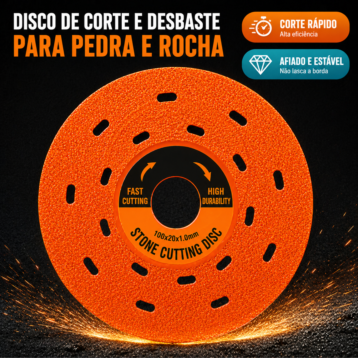 🔥 O DISCO QUE CORTA MELHOR E DURA MUITO MAIS