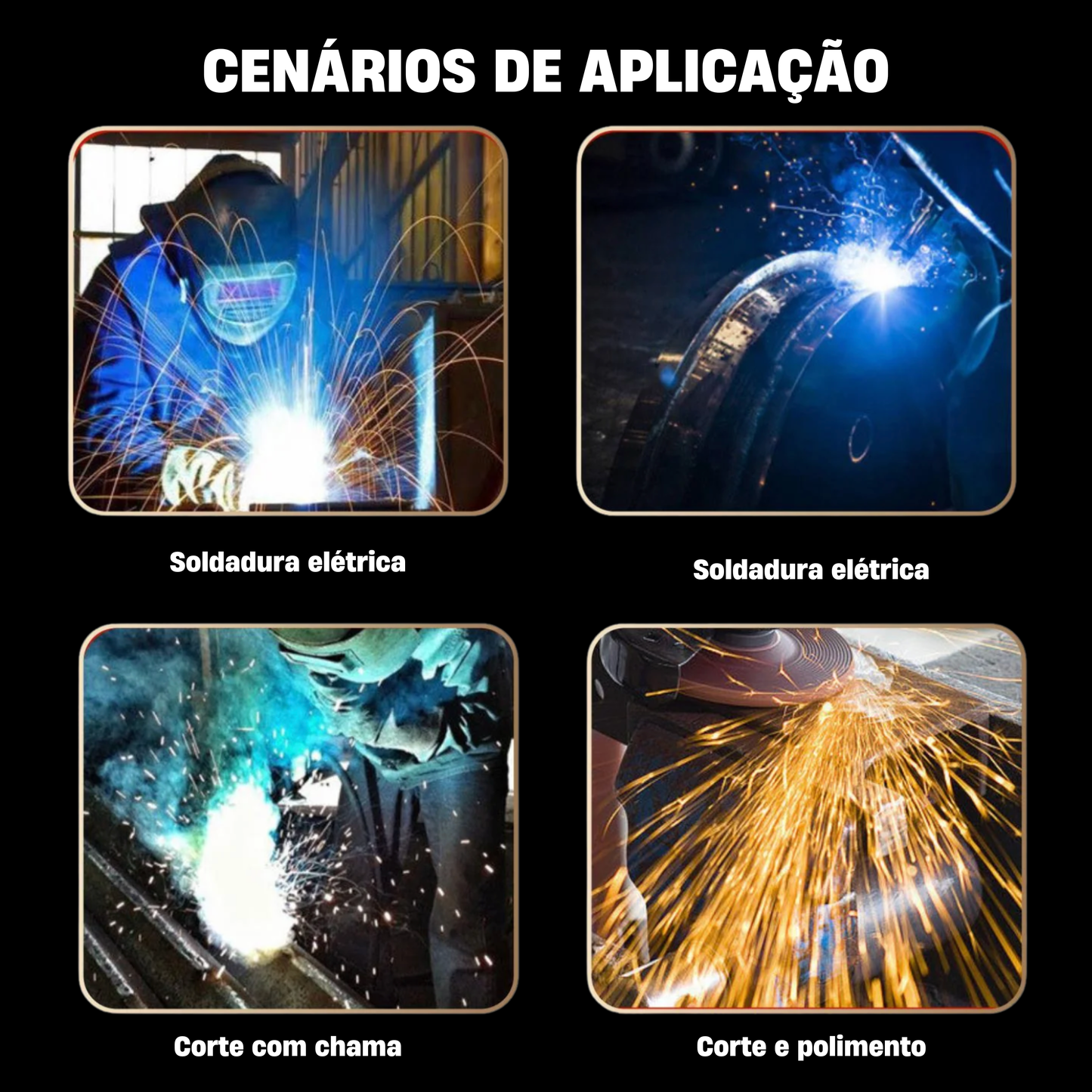 A viseira protege o rosto contra poeiras finas e névoa.