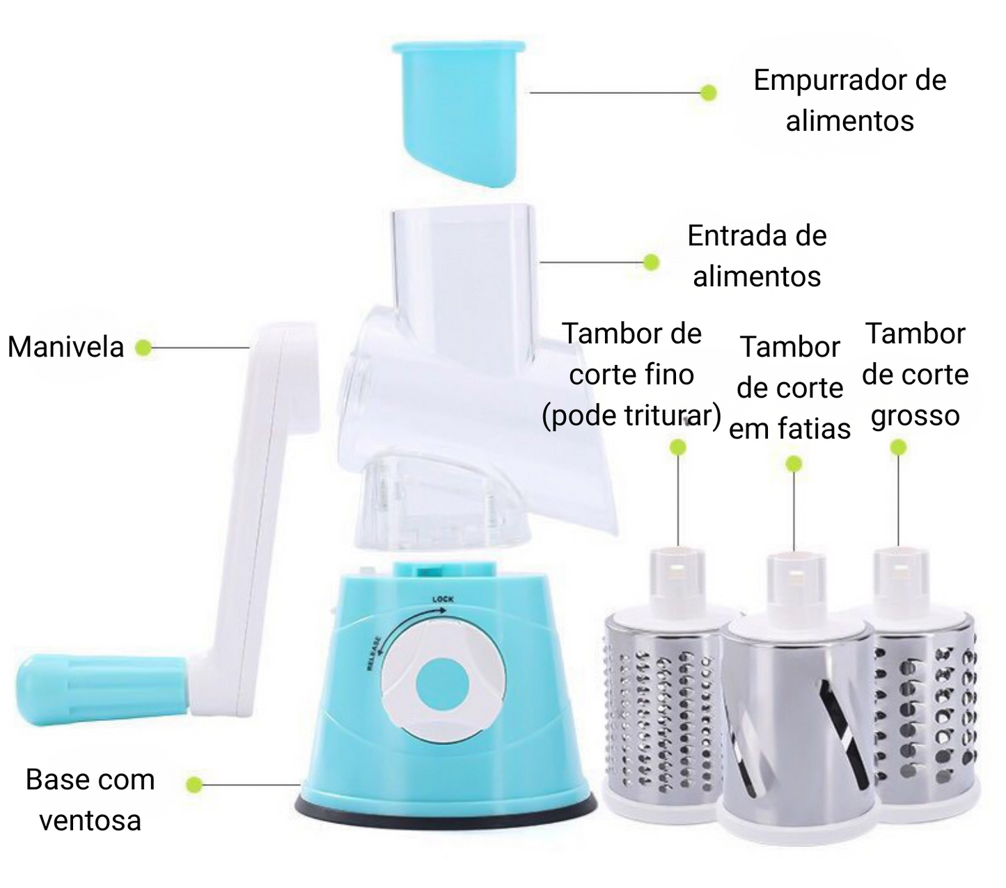 ✨ CORTADOR DE LEGUMES 3 EM 1 – A MANEIRA MAIS RÁPIDA E SEGURA DE PREPARAR AS SUAS REFEIÇÕES!