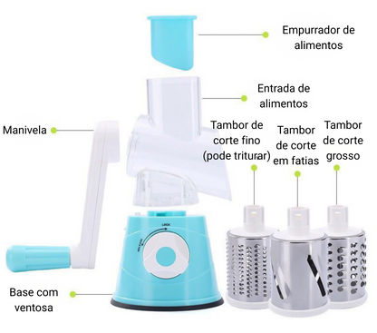 ✨ CORTADOR DE LEGUMES 3 EM 1 – A MANEIRA MAIS RÁPIDA E SEGURA DE PREPARAR AS SUAS REFEIÇÕES!