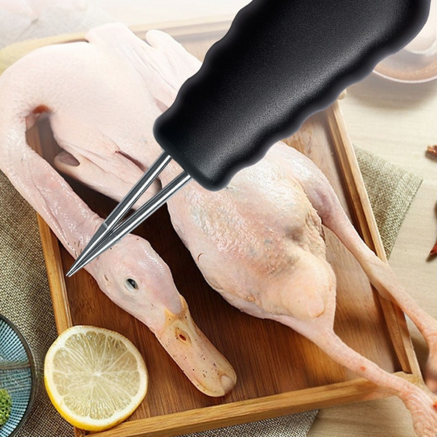 Depenador de Aves Portátil e Manual