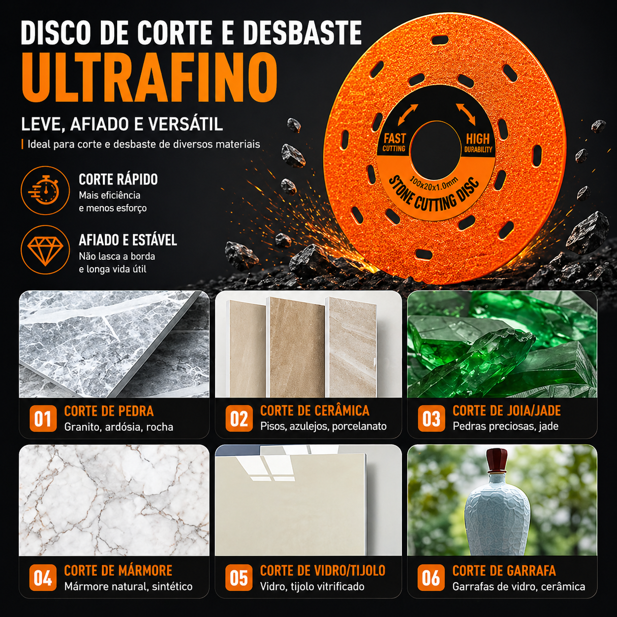 🔥 O DISCO QUE CORTA MELHOR E DURA MUITO MAIS