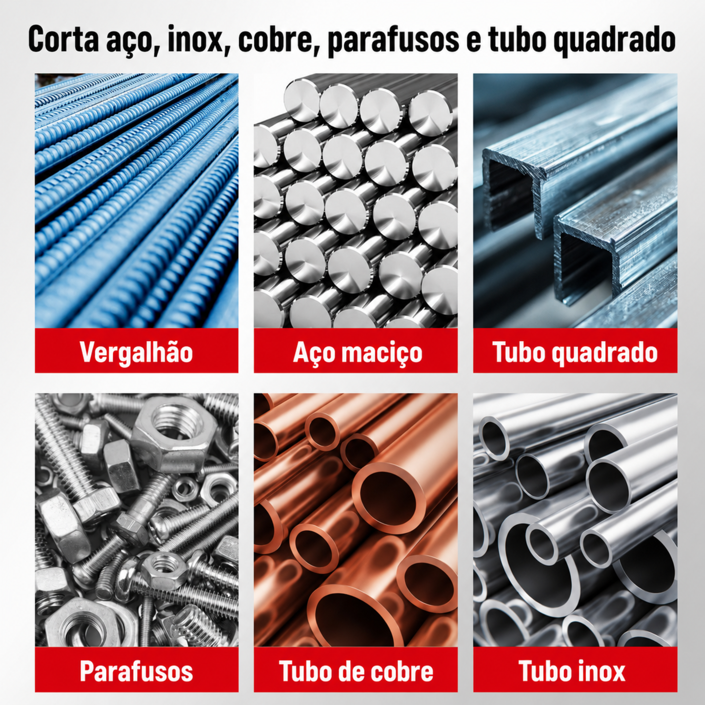 Disco de corte para metal com revestimento diamantado