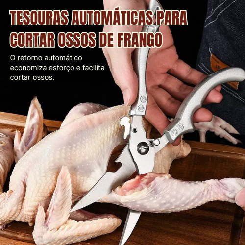 Tesouras para Ossos de Aço Inoxidável com Alto Teor de Carbono