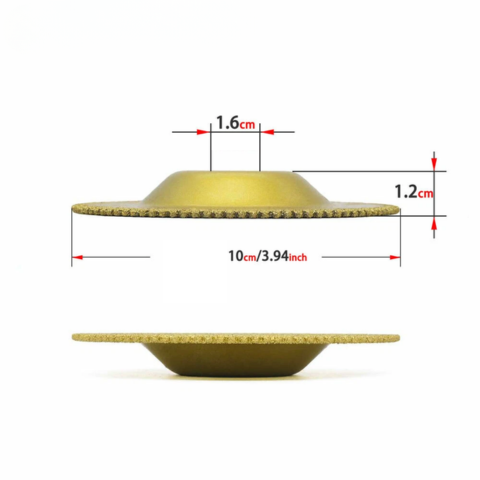 Disco diamantado 5 em 1 – Corta, lixa e molda em poucos segundos