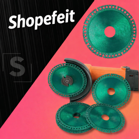 Disco de Corte e Desbaste Indestrutível em Diamante – Um Disco, Todos os Materiais