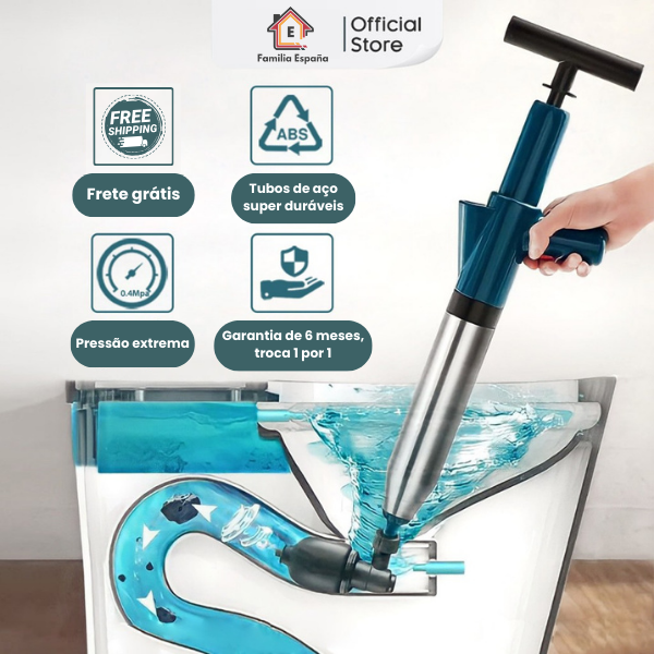 Desentupidor de Esgotos de Alta Pressão Ultra Burst