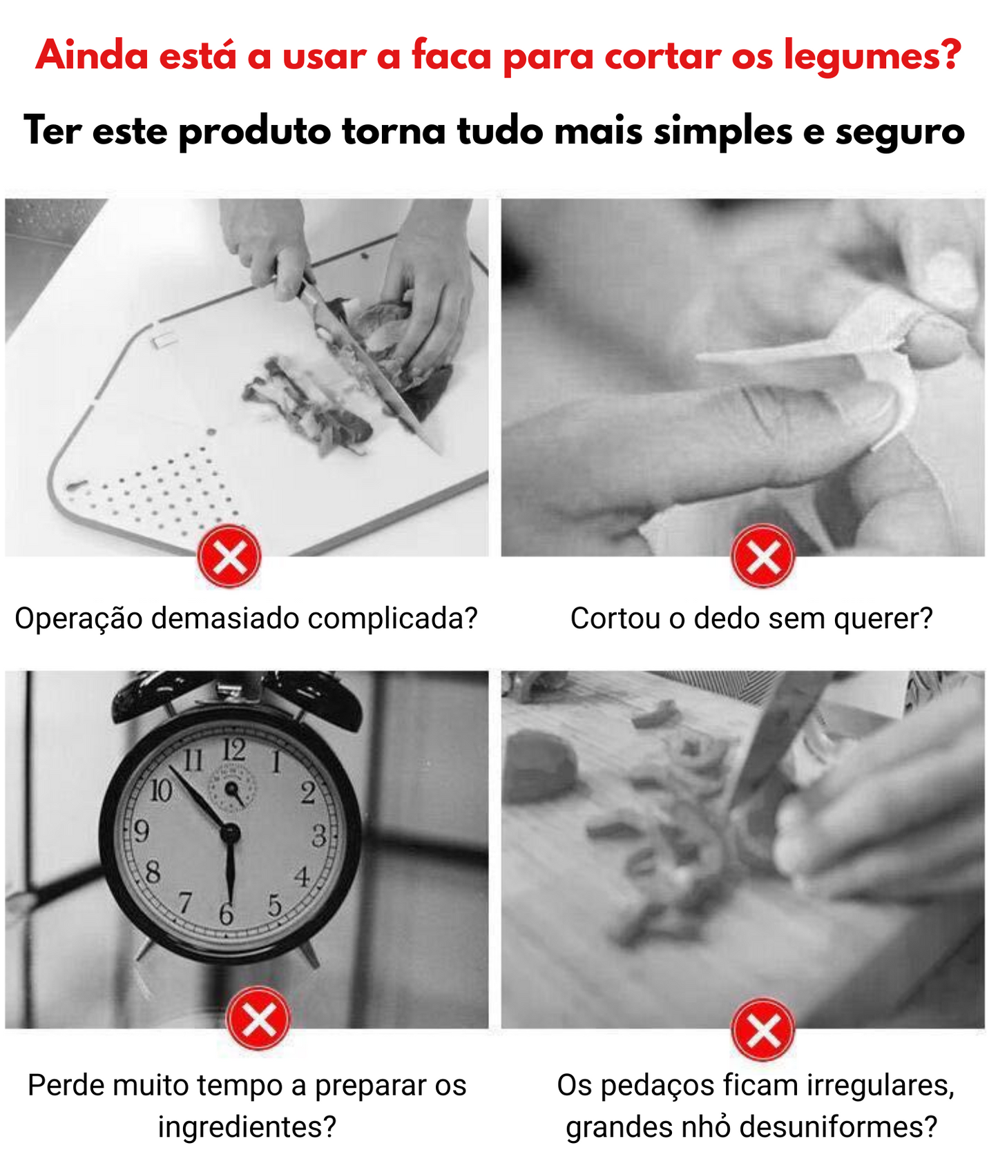 ✨ CORTADOR DE LEGUMES 3 EM 1 – A MANEIRA MAIS RÁPIDA E SEGURA DE PREPARAR AS SUAS REFEIÇÕES!