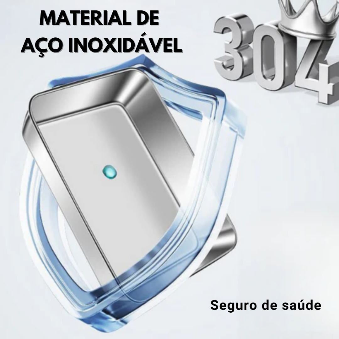 Caixa de armazenamento de alimentos SUS304, tabuleiro retangular em aço inoxidável com tampa de borracha, seguro para a saúde. (25cm*19,5cm*5cm)