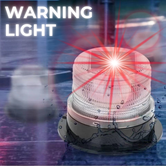 Luz de Alerta Solar Magnética 70H de Alta Potência