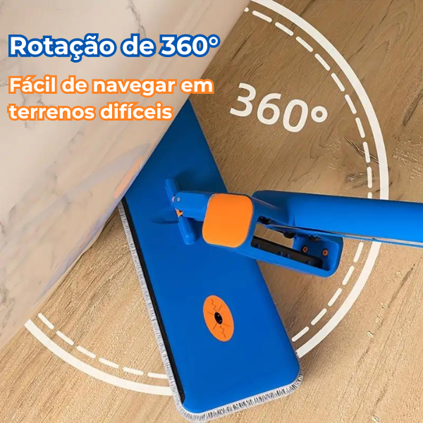 AQUAMOP PRO™ a 360° - Esfregona Japonesa Sem Necessidade de Lavar à Mão