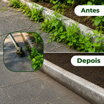 Cabeça de Roçadeira com 6 Lâminas de Fio de Aço Trançado de Alta Resistência
