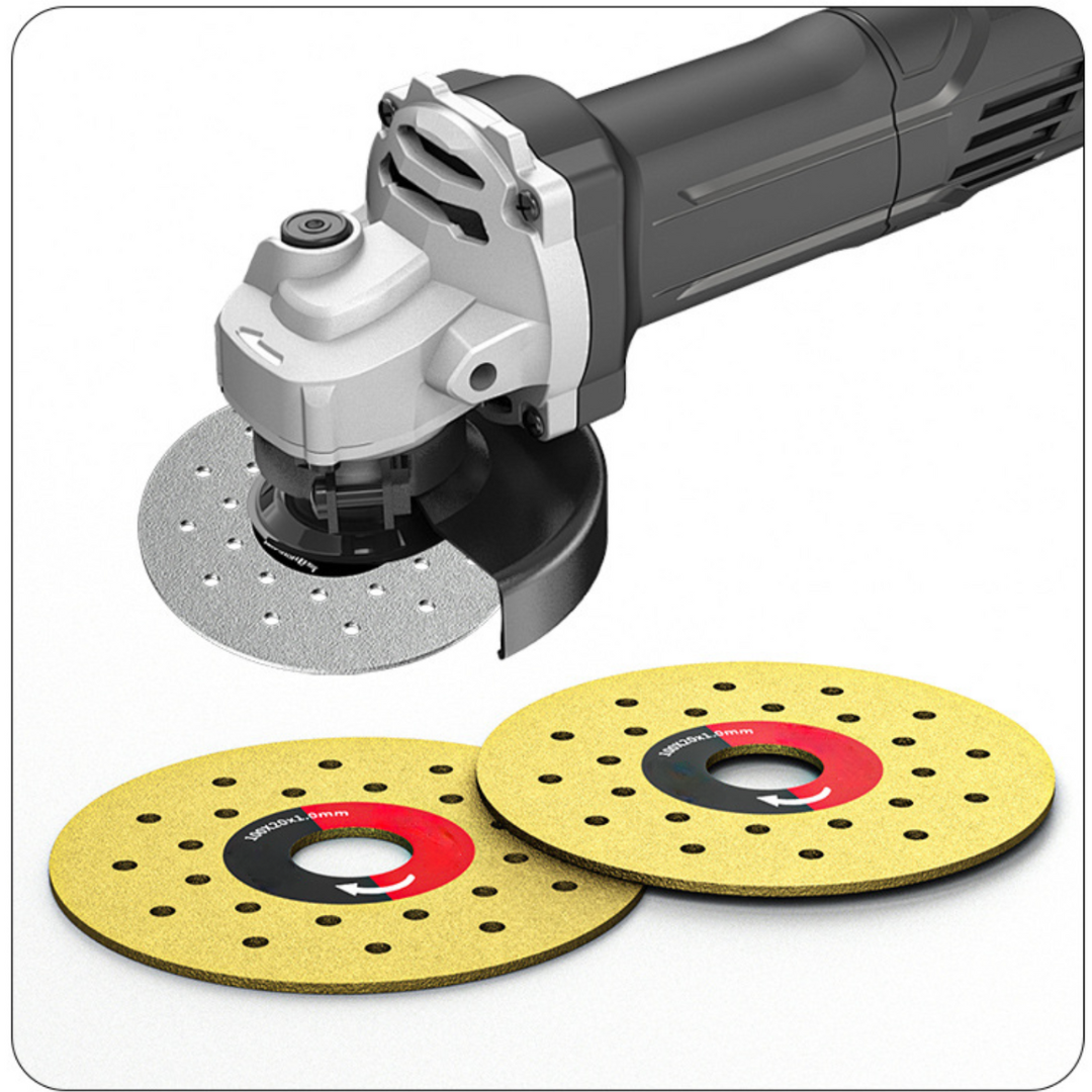 🔥 DISCO DE CORTE E DESBASTE DIAMANTADO MULTIFUNÇÃO PREMIUM