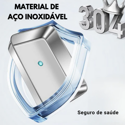 Recipiente para alimentos SUS304, tabuleiro retangular em aço inoxidável com tampa em aço inoxidável, seguro para a saúde. (22cm*15cm*6cm)