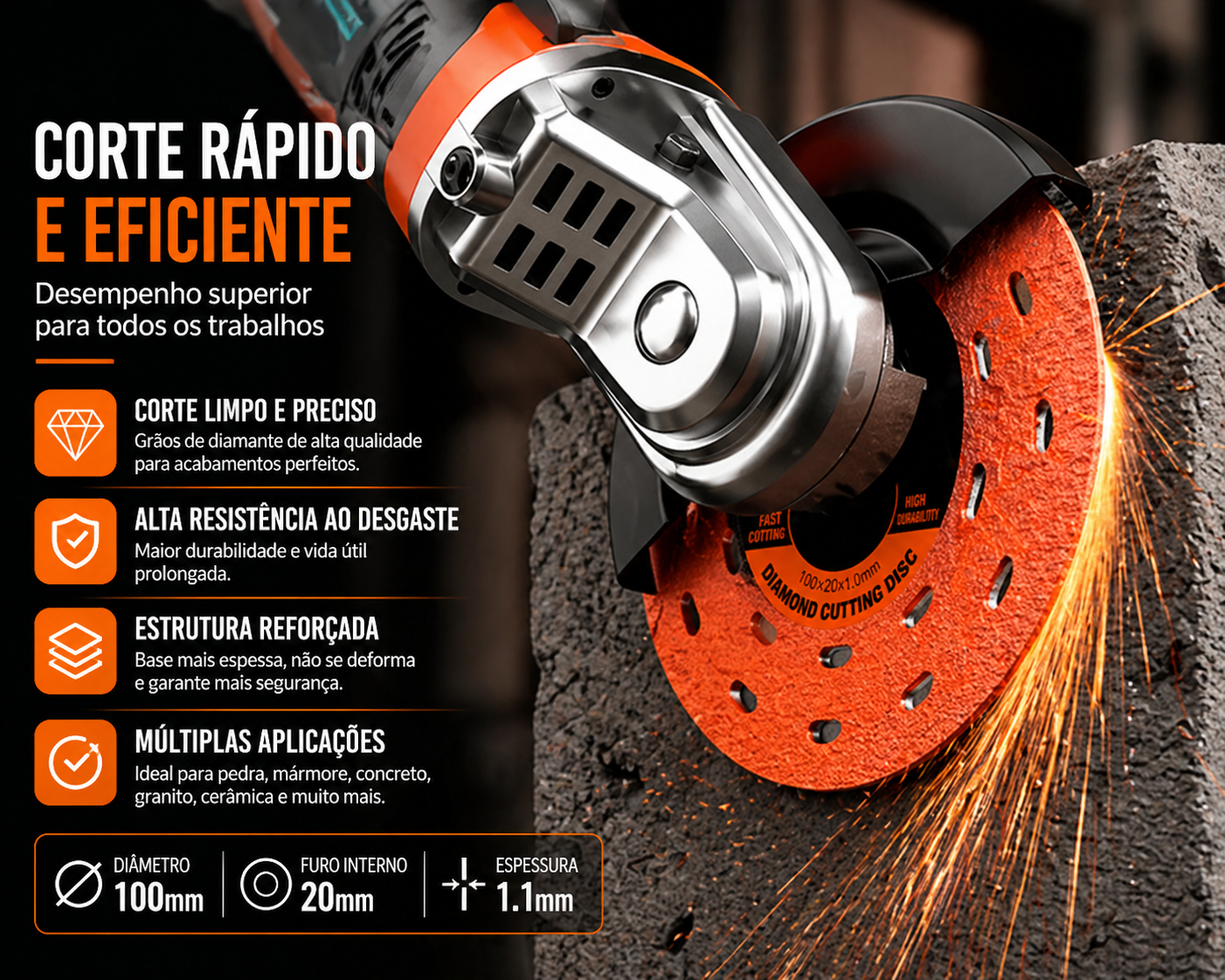 🔥 O DISCO QUE CORTA MELHOR E DURA MUITO MAIS