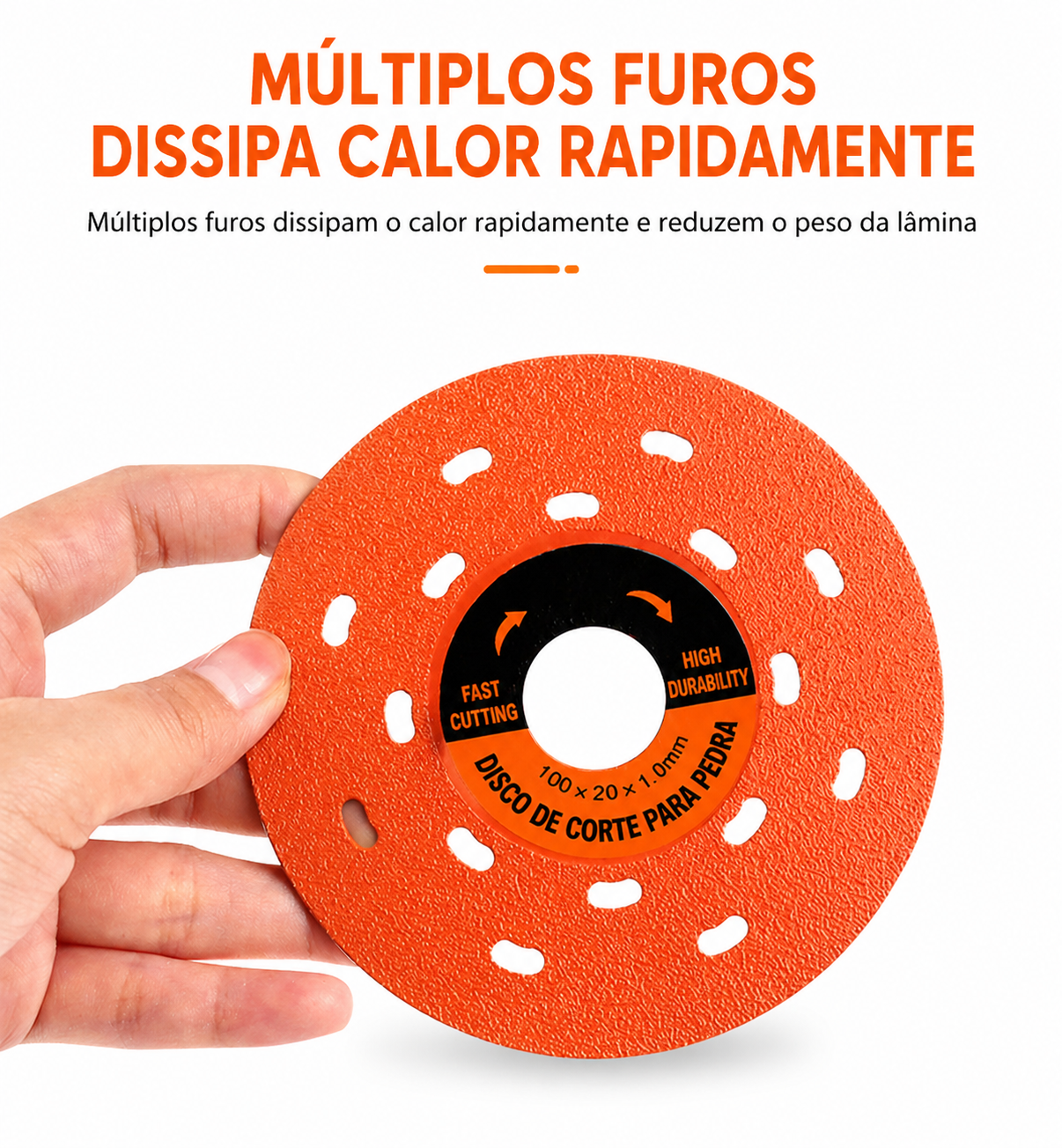🔥 O DISCO QUE CORTA MELHOR E DURA MUITO MAIS