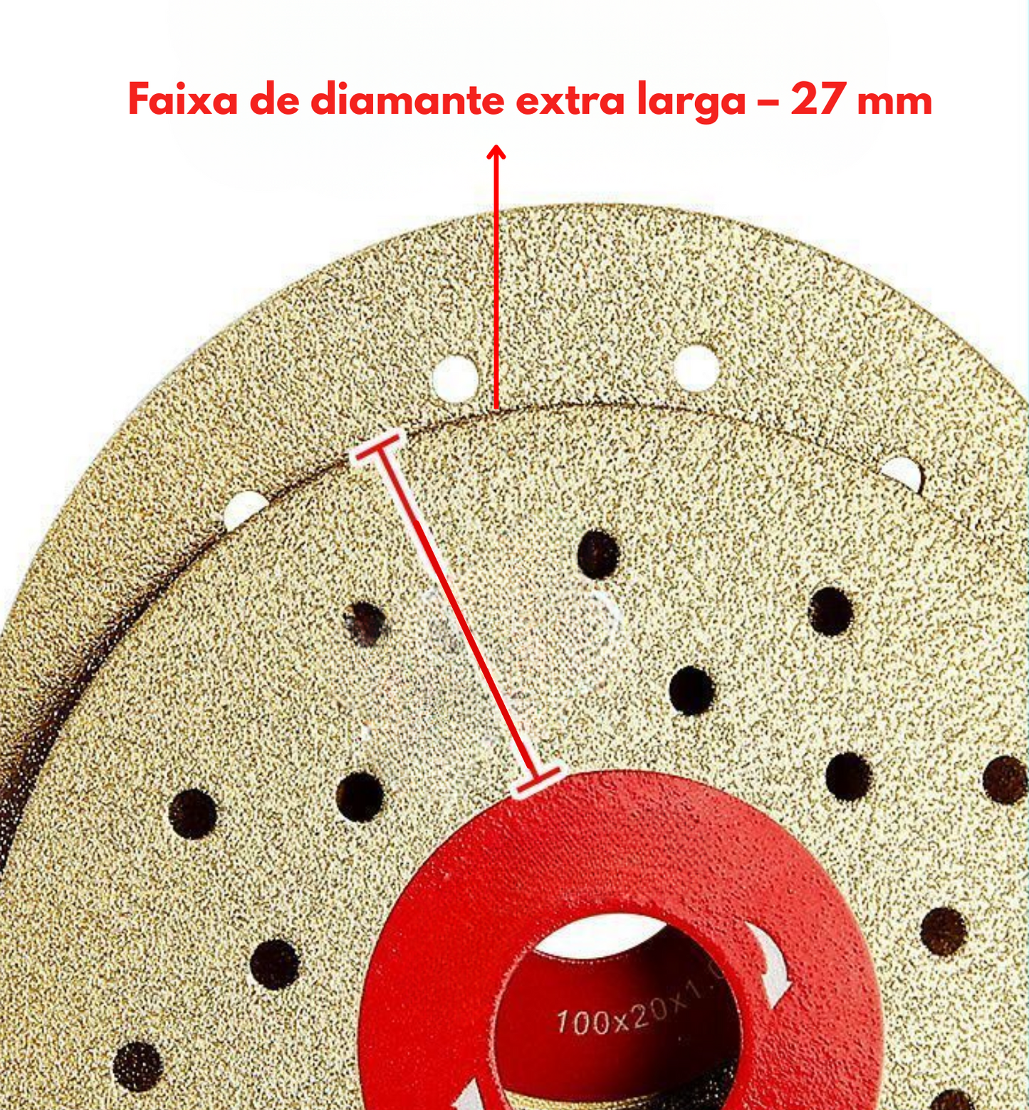 🔥 DISCO DE CORTE E DESBASTE DIAMANTADO MULTIFUNÇÃO PREMIUM
