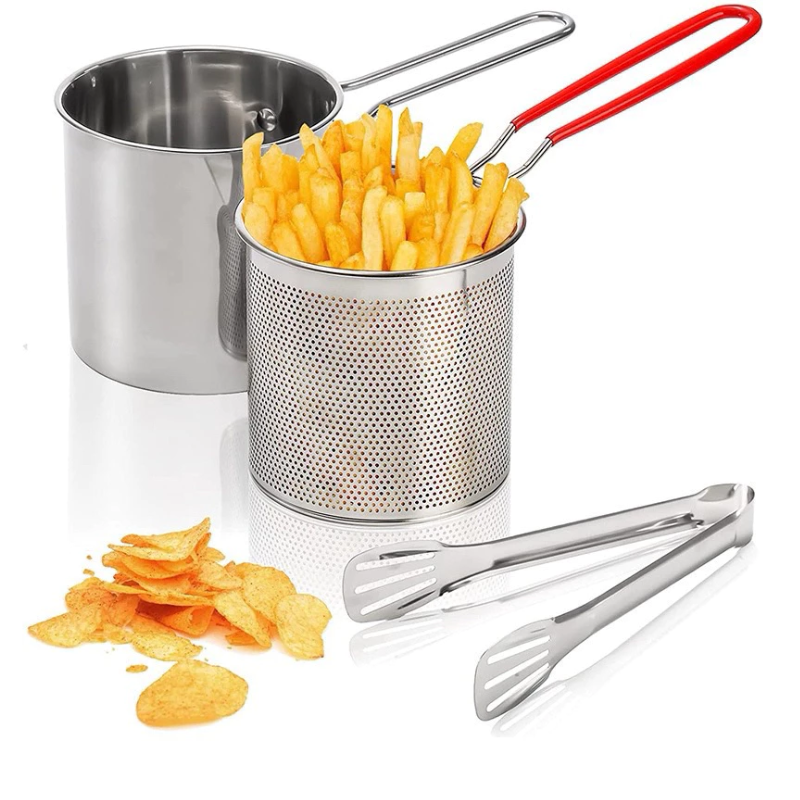 Frigideira Multifuncional De Aço Inoxidável 304, Frigideira Com Filtro Economizador De Óleo