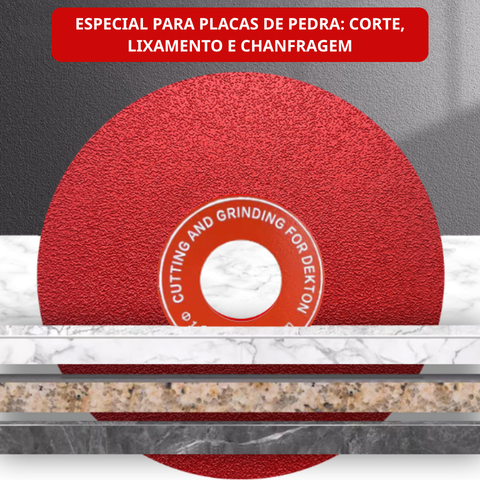 Disco diamantado 3 em 1 – corta, lixa e modela todos os materiais