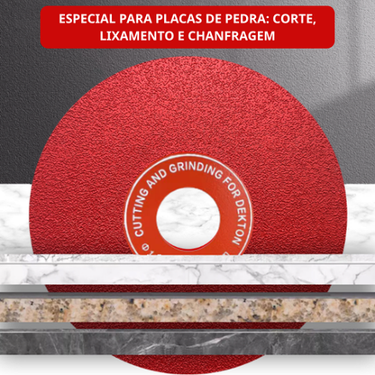Disco diamantado 3 em 1 – corta, lixa e modela todos os materiais