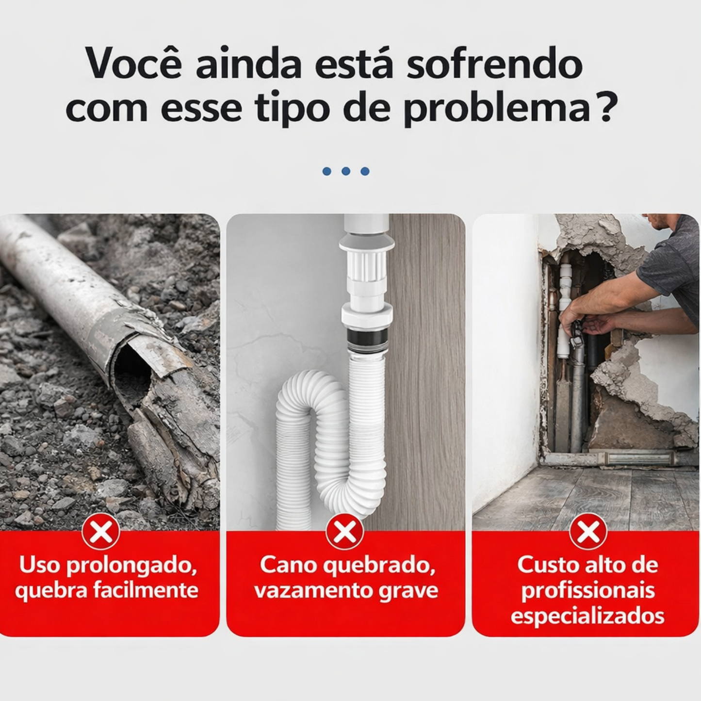 Fita Vedante Impermeável de Alta Aderência, Fita de Reparo em Borracha com Adesivo Ultra Forte, Veda Vazamentos Instantaneamente Mesmo com Água Correndo