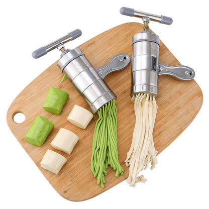 Máquina manual de aço inoxidável para fazer macarrão/massa