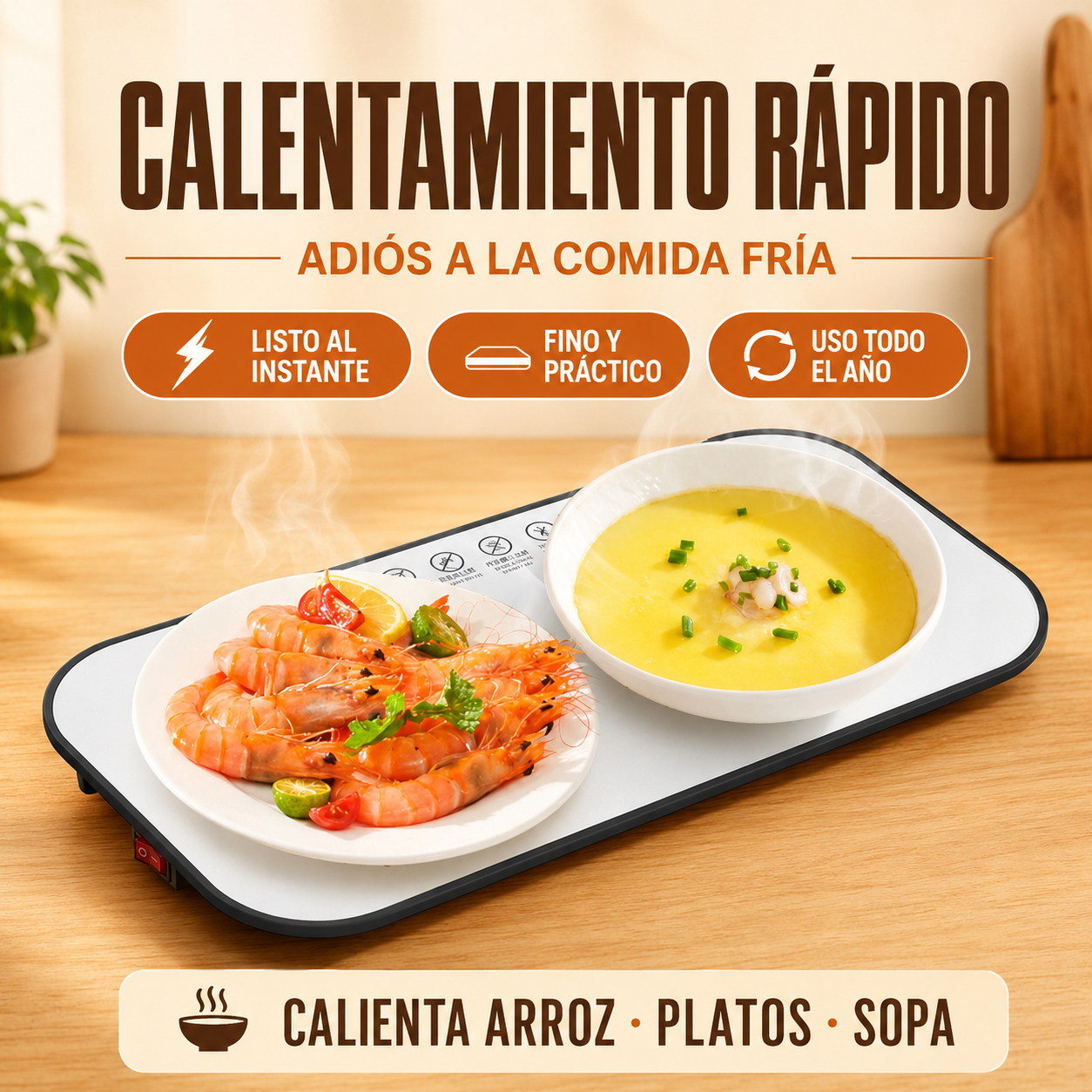 Aquecedor De Alimentos, Descongelador De Alimentos, Secador De Alimentos