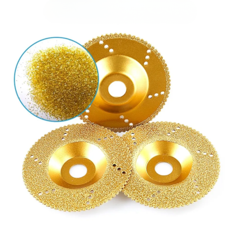 Disco diamantado 5 em 1 – Corta, lixa e molda em poucos segundos