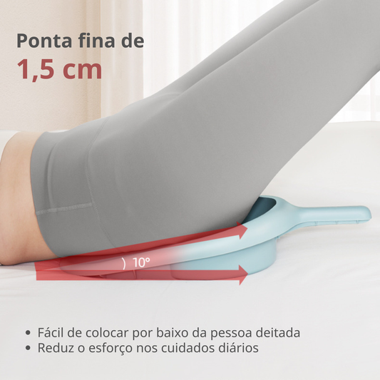 Bacio Sanitário de Cama Prático para Idosos e Pessoas Acamadas